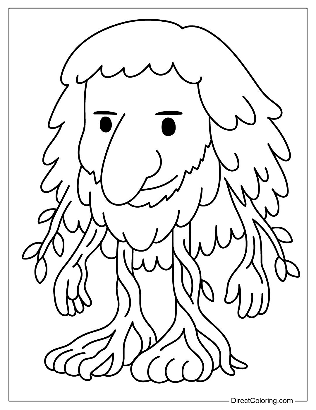 Brr Brr Patapim Coloring Page Italia Brainrot